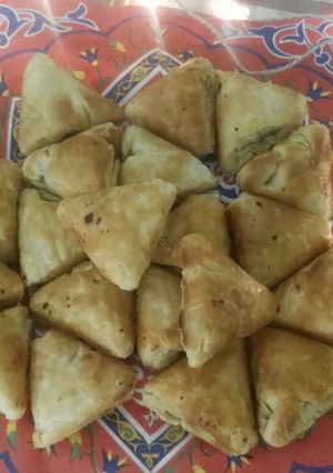 صورة لوصفة سمبوسة البف باستري