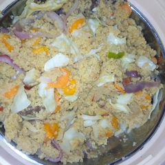 A picture of Jellof Couscous.
