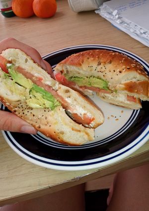 A picture of Simple Breakfast Sandwich.