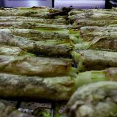 Una foto de Calçots al horno