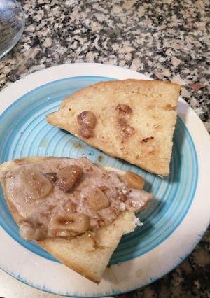 Una foto de Filete de lomo, como los montaditos que hacía en la venta la flo