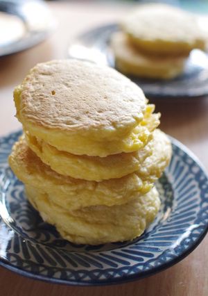 A picture of Tofu pancakes.