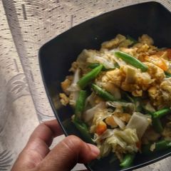 A picture of Stir Fried Veggie and Eggs.