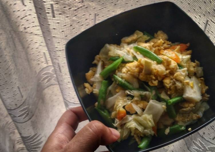 How to Prepare Ultimate Stir Fried Veggie and Eggs
