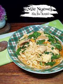 Foto resep Mie Nyemek ala Bu Restu