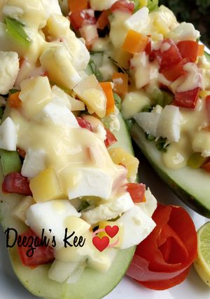 A picture of Simple Healthy Salad.