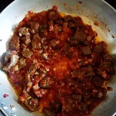 A picture of Wet Fried liver.