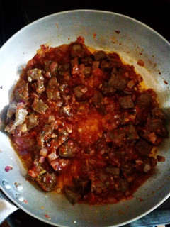 A picture of Wet Fried liver.