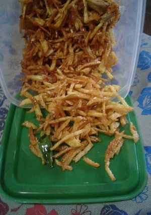 Foto resep Kering kentang pedes manis#pr_recookumbi2an😊😀