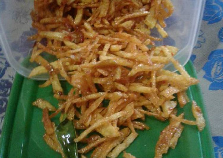 Resep Kering kentang pedes manis#pr_recookumbi2an😊😀 Anti Gagal