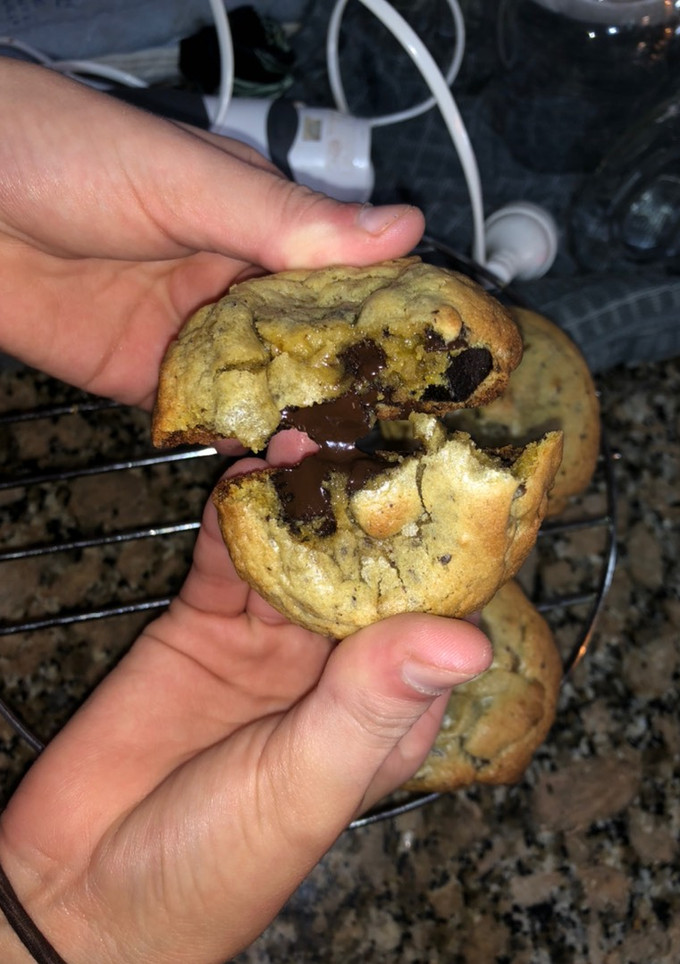 Una foto de Cookies con chips de chocolate