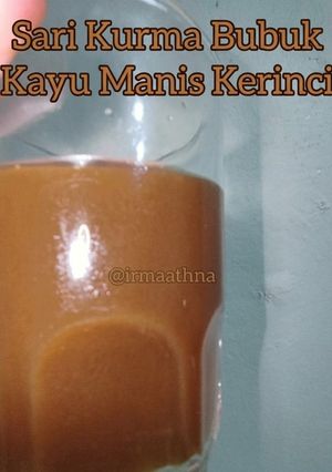 Foto resep Sari Kurma Bubuk Kayu Manis Kerinci