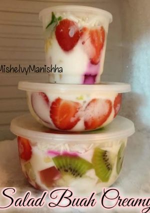 Foto resep 🌺Salad Buah Creamy