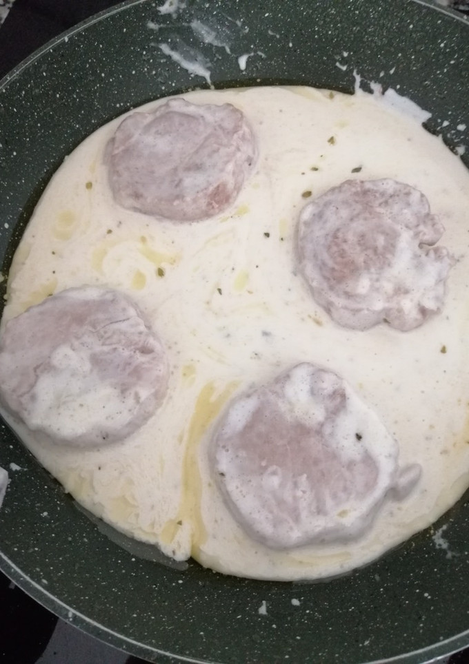 Una foto de Medallones de solomillo fáciles con nata