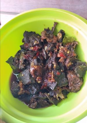 Foto resep Oseng mercon sapi