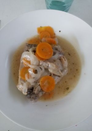 Una foto de Pollo al escabeche