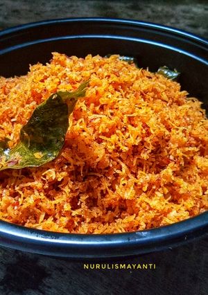 Foto resep Serundeng Kelapa Pedas Manis