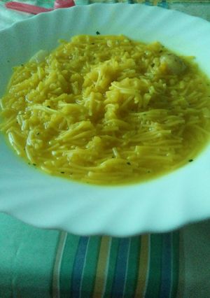 Una foto de Sopa de ajo