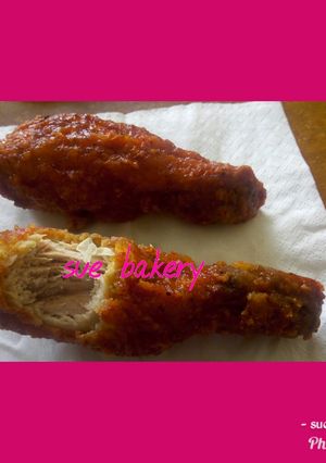 A picture of Honey glazed chicken.