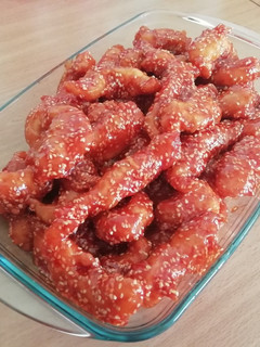 Kínai szezámmagos csirke 🇨🇳 recept fotója
