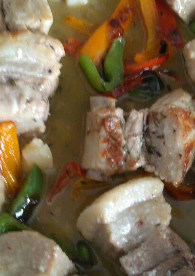 Una foto de Costillas fritas