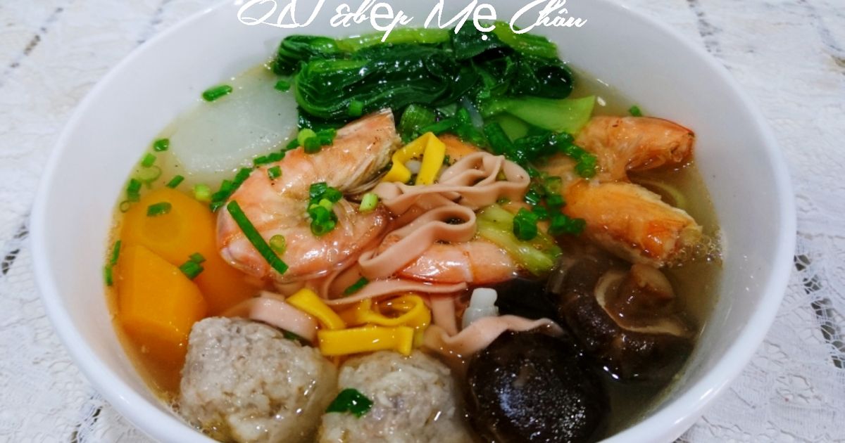 Cách Làm Món Mì Rau Củ Nấu Thập Cẩm của QUÂN NGUYỄN - Cookpad