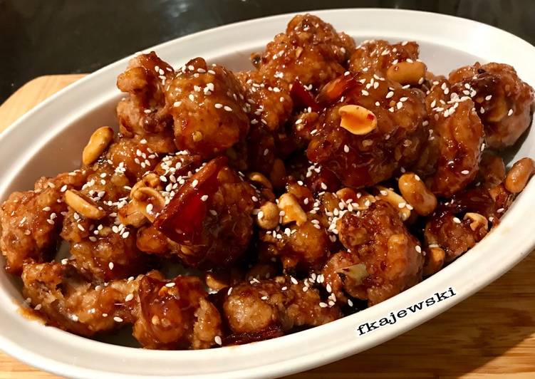 Resep Crispy Crunchy Fried Chicken aka Dakgangjeong, Lezat Sekali