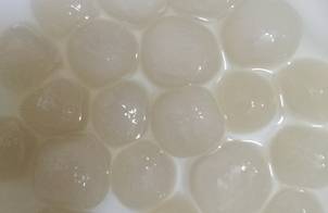 Trân châu từ bột năng (pearl made from tapioca starch ☃️)