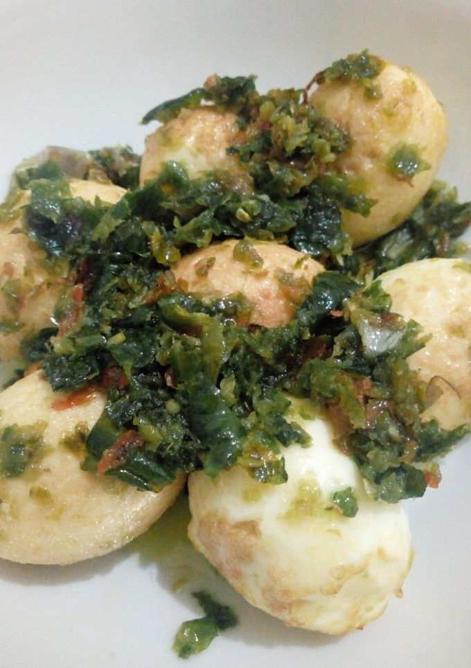 Foto resep Telor cabe ijo