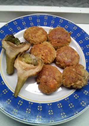 Foto di Polpette di carciofi bio