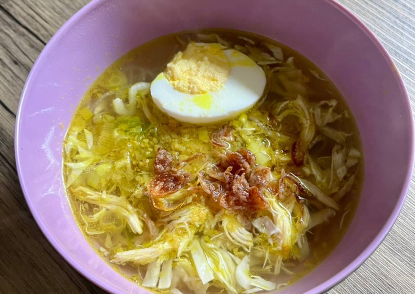 Soto Ayam Kuah Bening