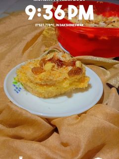 নবাবী লাচ্ছা উইথ ক্রীমি কাস্টাার্ড (Nababi lancha with creamy custard recipe in bengali) রেসিপির প্রধান ছবি