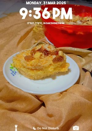নবাবী লাচ্ছা উইথ ক্রীমি কাস্টাার্ড (Nababi lancha with creamy custard recipe in bengali) রেসিপির প্রধান ছবি