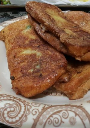 A picture of Bread Fried Sandwiches #CookPadRamadan #Iftarspecialwithhuma.