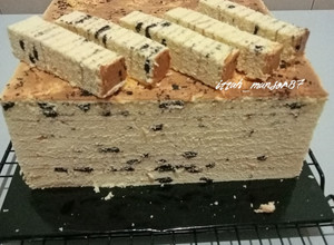 Gambar Kek lapis oreo cheddar cream cheese