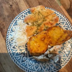 A picture of Dinner plate idea.