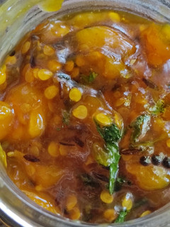 Una foto de Chutney vegano de tomate de árbol