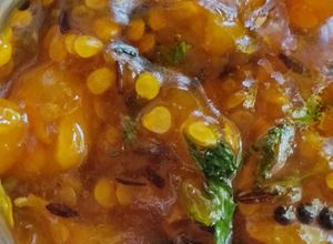 Una foto de Chutney vegano de tomate de árbol