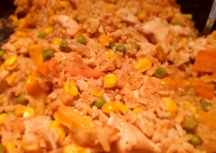 Steps to Prepare Ultimate Cajun spicy rice