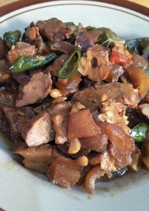 Foto resep Tumis cecek tempe cabe ijo pedas