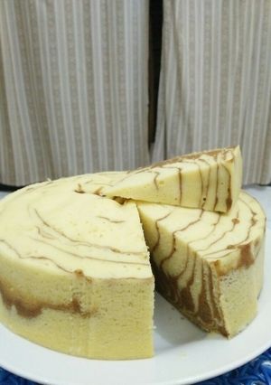 Foto resep Bolu kukus zebra