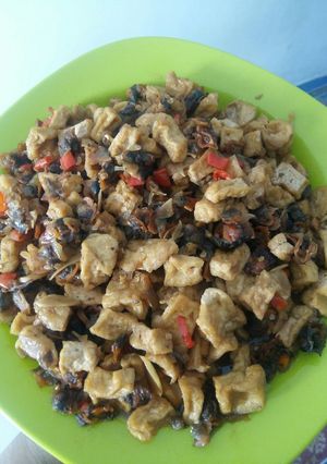 Foto resep Oseng Kerang Tahu Pedas