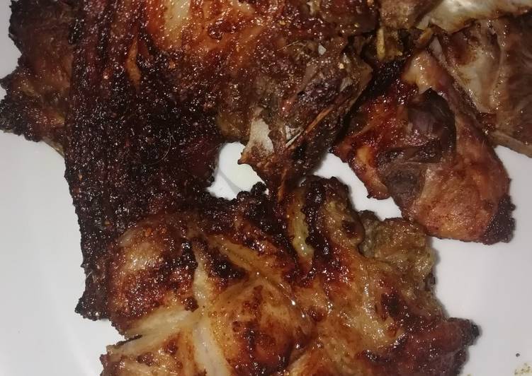 Recipe of Homemade Grilled pork #festive season #kisumu