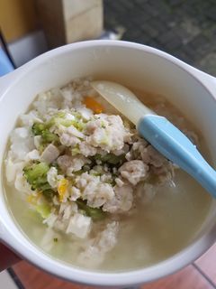 Foto resep Mpasi 8+ Nasi Tim Sop 4⭐