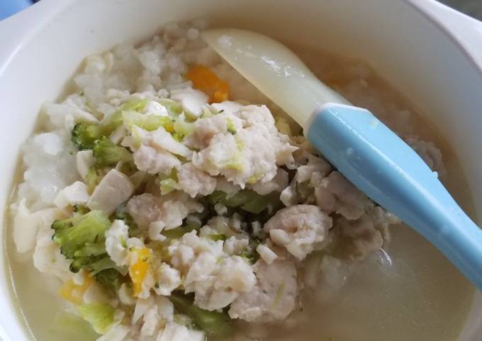 Resep Mpasi 8+ Nasi Tim Sop 4⭐, Menggugah Selera
