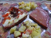 Una foto de pizza a la plancha