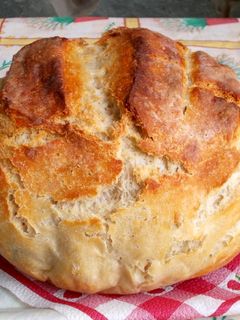 Hűtőben kelt házi kenyér recept fotója