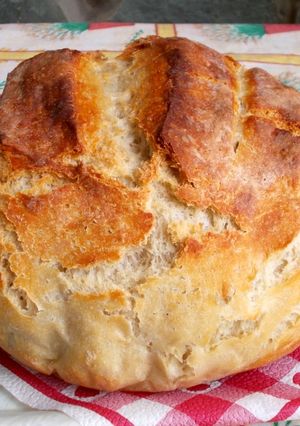 Hűtőben kelt házi kenyér recept fotója