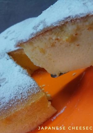 Foto resep Japanese cheesecake