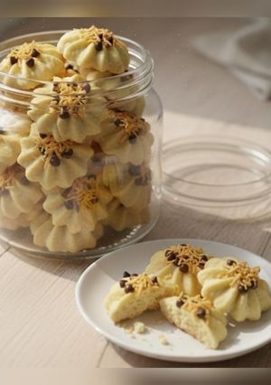 Foto resep Semprit Susu Keju Lumer (Cuma 3 Bahan!)